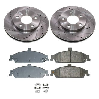 Callahan Brake Parts® - Drilled & Slotted Brake Kit