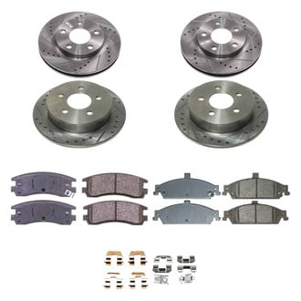 Callahan Brake Parts® - Drilled & Slotted Brake Kit