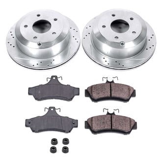 Callahan Brake Parts® - Drilled and Slotted Rear Brake Kit