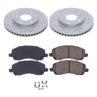 Callahan Brake Parts® - Drilled and Slotted Brake Kit