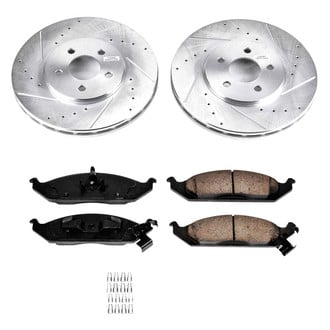 Callahan Brake Parts® - Drilled & Slotted Brake Kit