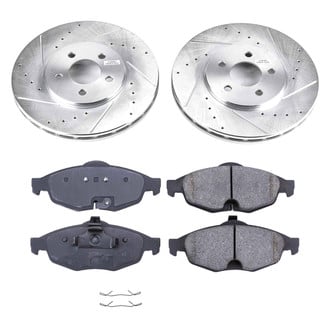 Callahan Brake Parts® - Drilled & Slotted Brake Kit