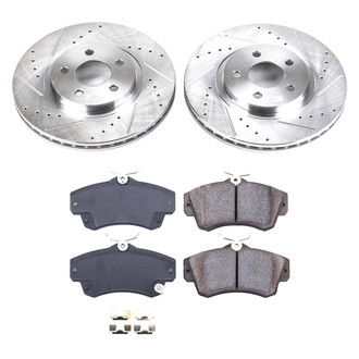 Callahan Brake Parts® - Drilled & Slotted Brake Kit