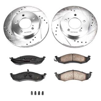 Callahan Brake Parts® - Drilled & Slotted Brake Kit
