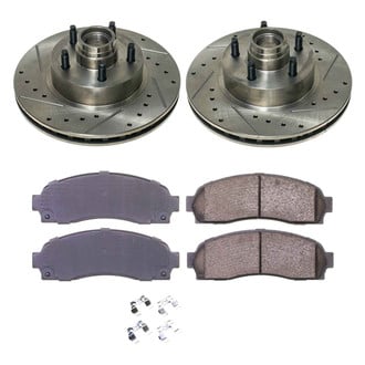 Callahan Brake Parts® - Drilled & Slotted Brake Kit