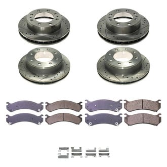 Callahan Brake Parts® - Drilled and Slotted Brake Kit