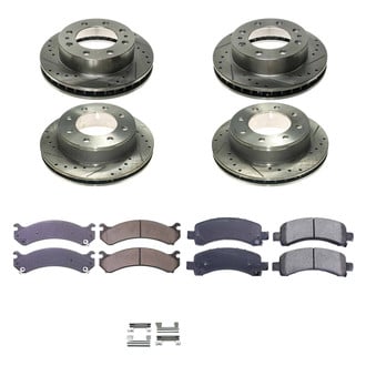 Callahan Brake Parts® - Drilled and Slotted Brake Kit