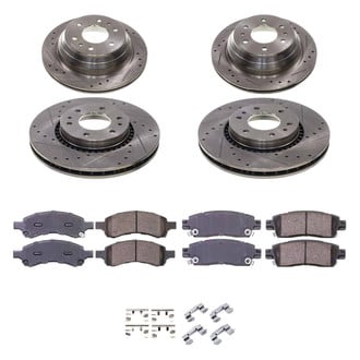 Callahan Brake Parts® - Drilled & Slotted Brake Kit