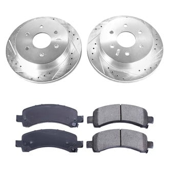Callahan Brake Parts® - Drilled and Slotted Rear Brake Kit