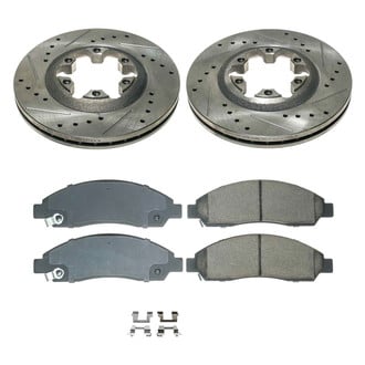 Callahan Brake Parts® - Drilled & Slotted Brake Kit