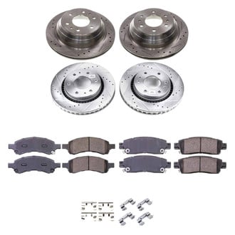 Callahan Brake Parts® - Drilled & Slotted Brake Kit