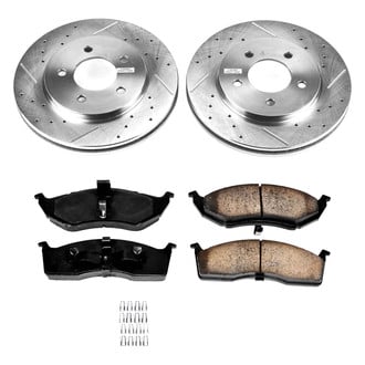 Callahan Brake Parts® - Drilled & Slotted Brake Kit