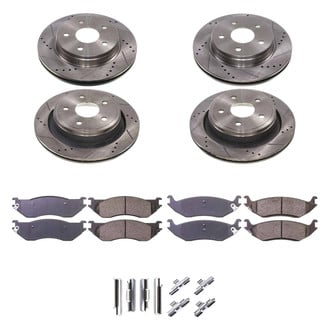 Callahan Brake Parts® - Drilled and Slotted Brake Kit