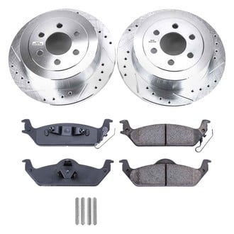 Callahan Brake Parts® - Drilled and Slotted Rear Brake Kit