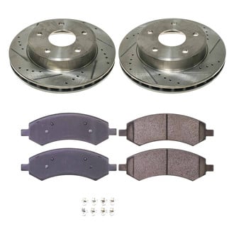 Callahan Brake Parts® - Drilled & Slotted Brake Kit
