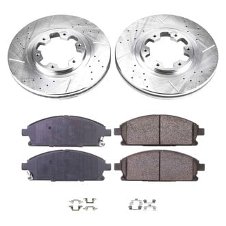 Callahan Brake Parts® - Drilled & Slotted Brake Kit