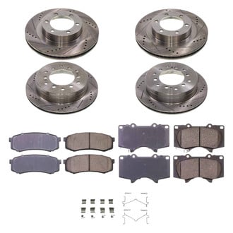 Callahan Brake Parts® - Drilled & Slotted Brake Kit