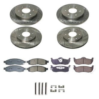 Callahan Brake Parts® - Drilled and Slotted Brake Kit
