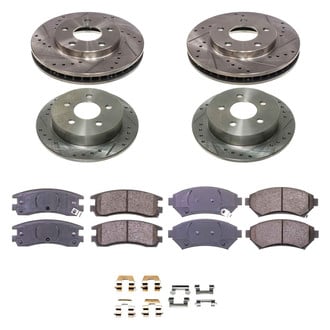 Callahan Brake Parts® - Drilled & Slotted Brake Kit