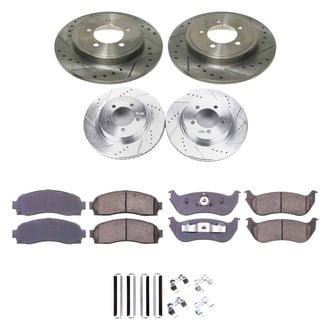 Callahan Brake Parts® - Drilled and Slotted Brake Kit