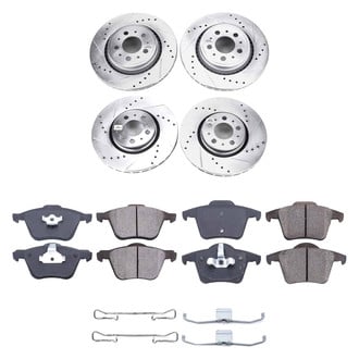 Callahan Brake Parts® - Drilled and Slotted Brake Kit
