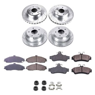 Callahan Brake Parts® - Drilled & Slotted Brake Kit