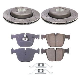 Callahan Brake Parts® - Drilled and Slotted Rear Brake Kit
