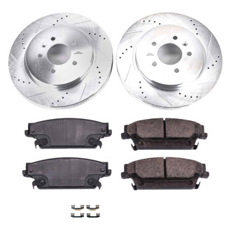 Callahan Brake Parts® - Drilled and Slotted Rear Brake Kit