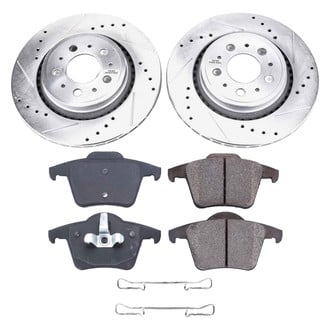 Callahan Brake Parts® - Drilled and Slotted Rear Brake Kit