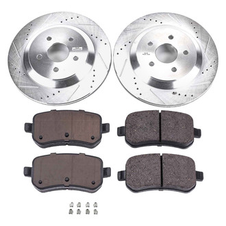 Callahan Brake Parts® - Drilled and Slotted Rear Brake Kit