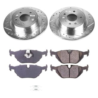 Callahan Brake Parts® - Drilled and Slotted Rear Brake Kit