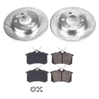 Callahan Brake Parts® - Drilled and Slotted Rear Brake Kit