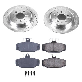 Callahan Brake Parts® - Drilled and Slotted Rear Brake Kit