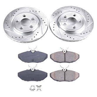 Callahan Brake Parts® - Drilled and Slotted Rear Brake Kit