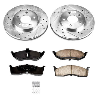 Callahan Brake Parts® - Drilled & Slotted Brake Kit
