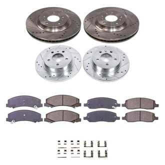 Callahan Brake Parts® - Drilled & Slotted Brake Kit