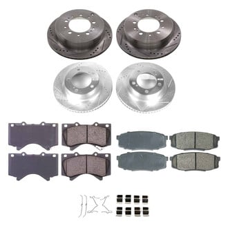 Callahan Brake Parts® - Drilled and Slotted Brake Kit