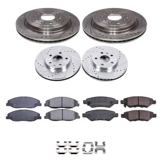 Callahan Brake Parts® - Drilled and Slotted Brake Kit