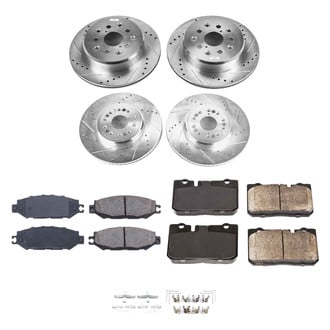 Callahan Brake Parts® - Drilled and Slotted Brake Kit