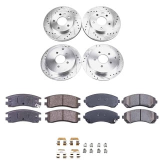 Callahan Brake Parts® - Drilled & Slotted Brake Kit