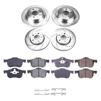 Callahan Brake Parts® - Drilled and Slotted Brake Kit