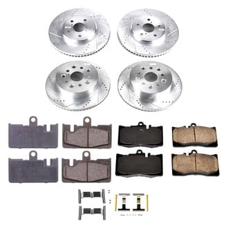 Callahan Brake Parts® - Drilled & Slotted Brake Kit
