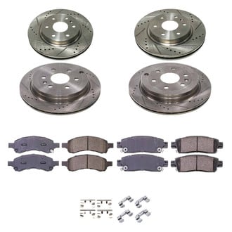 Callahan Brake Parts® - Drilled and Slotted Brake Kit