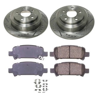 Callahan Brake Parts® - Drilled and Slotted Rear Brake Kit