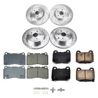 Callahan Brake Parts® - Drilled and Slotted Brake Kit