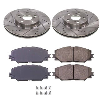 Callahan Brake Parts® - Drilled & Slotted Brake Kit