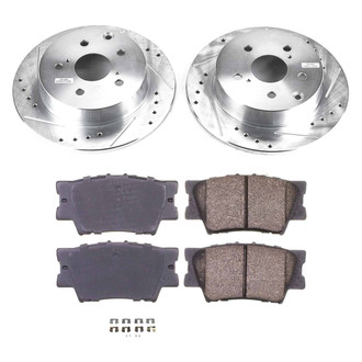 Callahan Brake Parts® - Drilled and Slotted Rear Brake Kit