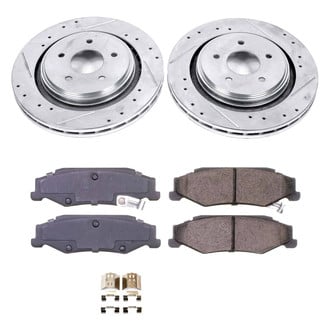 Callahan Brake Parts® - Drilled and Slotted Rear Brake Kit