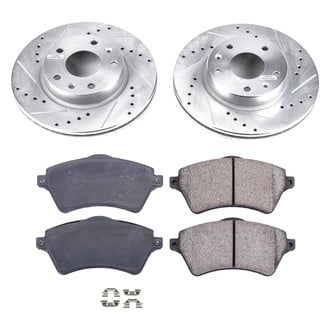 Callahan Brake Parts® - Drilled & Slotted Brake Kit
