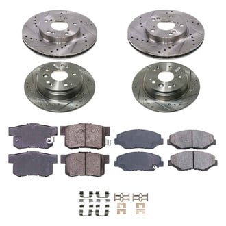 Callahan Brake Parts® - Drilled & Slotted Brake Kit
